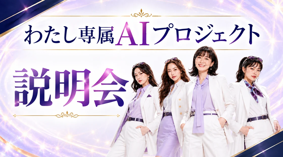 わたし専属AIプロジェクト 説明会（アーカイブを再生）